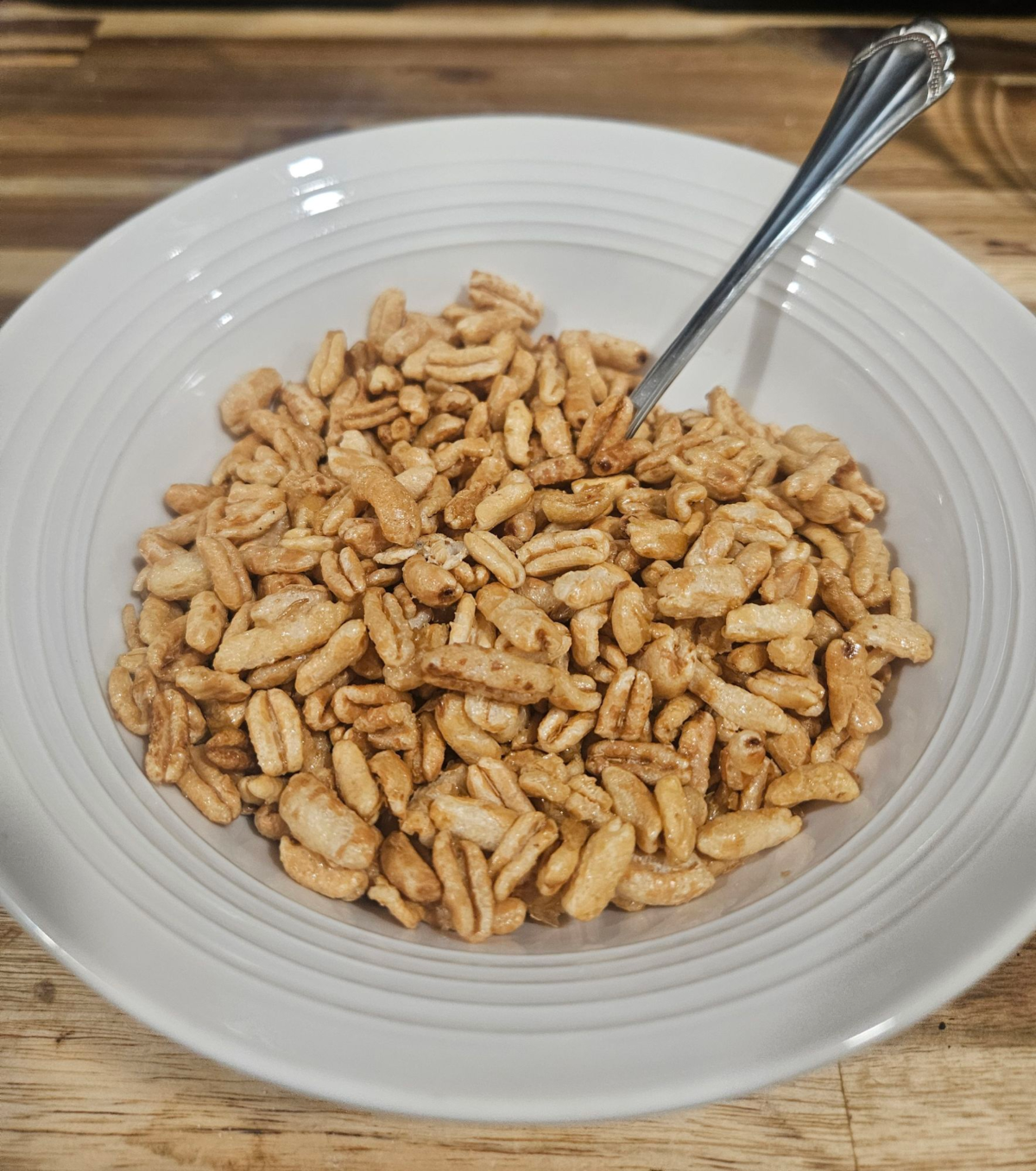 Homemade Puffed Kamut Cereal