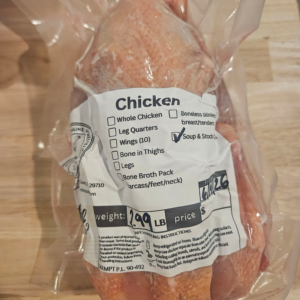 Pasture-Raised Young Dual-Purpose Rooster (Soup/Broth Bird)